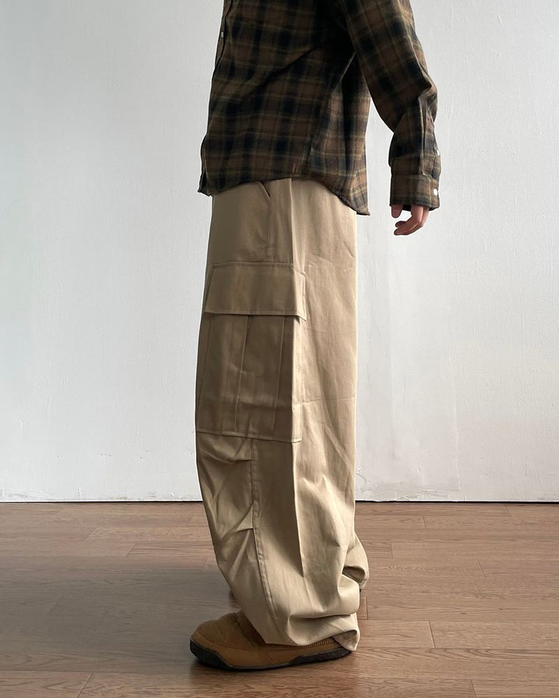 Kony Curved Cotton Pants