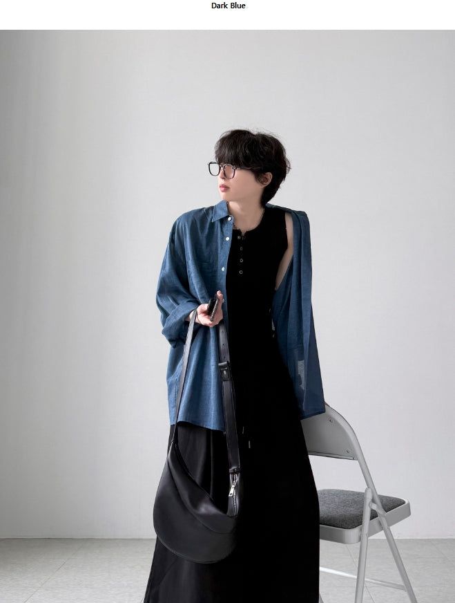 Cairo Linen Loose Shirt