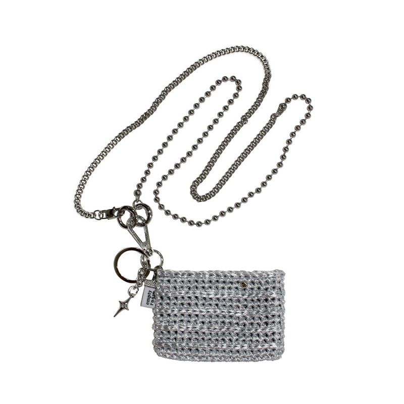 empty room（エンプティールーム）の「button card wallet (silver)（Smartphone Accessories）」