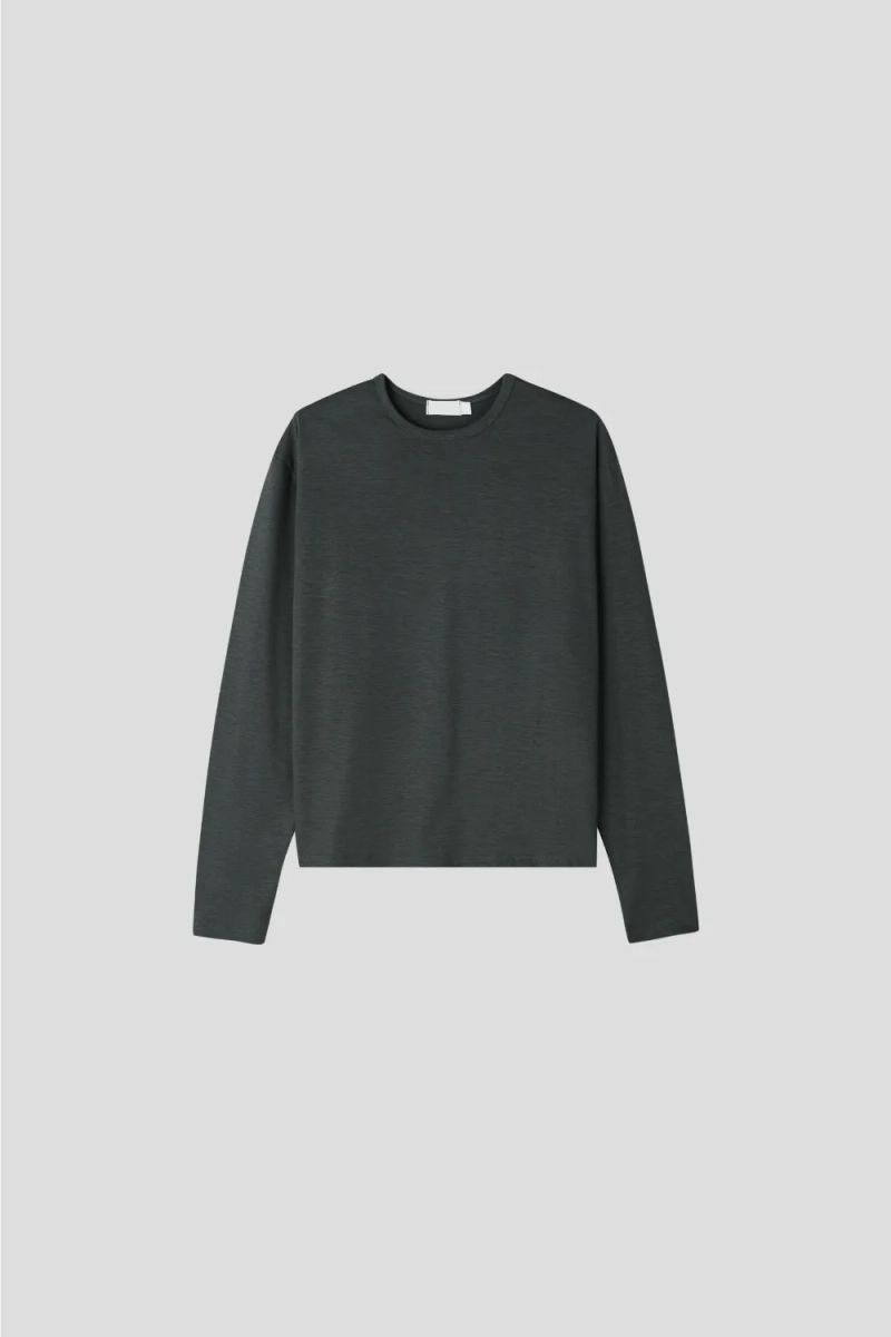 [1+1] LMN Essential Comfort Cotton Long Sleeve T-Shirt (9 colors)
