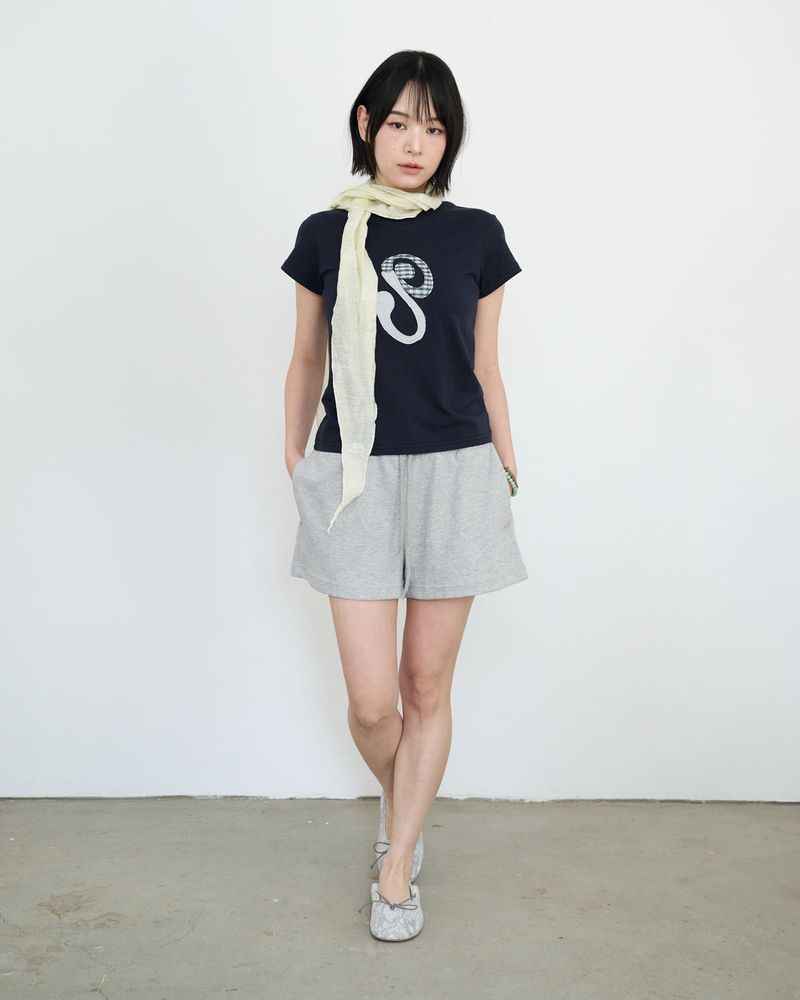 Applique Logo Tee