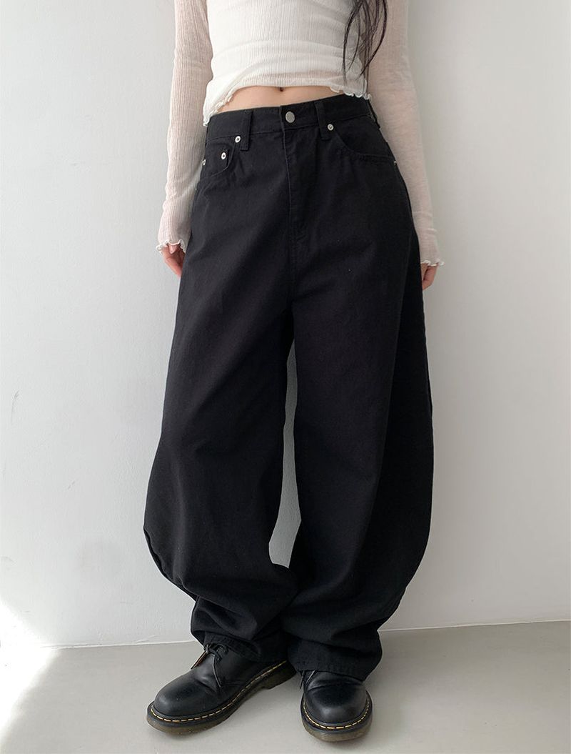 RIBBON BALLOON PANTS (2C)