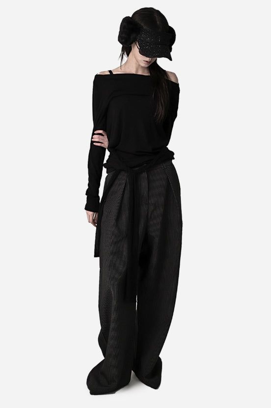 Bay One-Tuck Straight Slacks