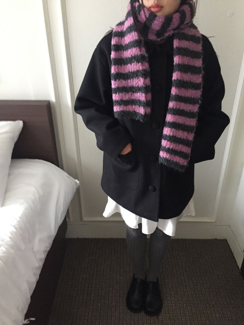 Popsicle Stripe Muffler (2color)