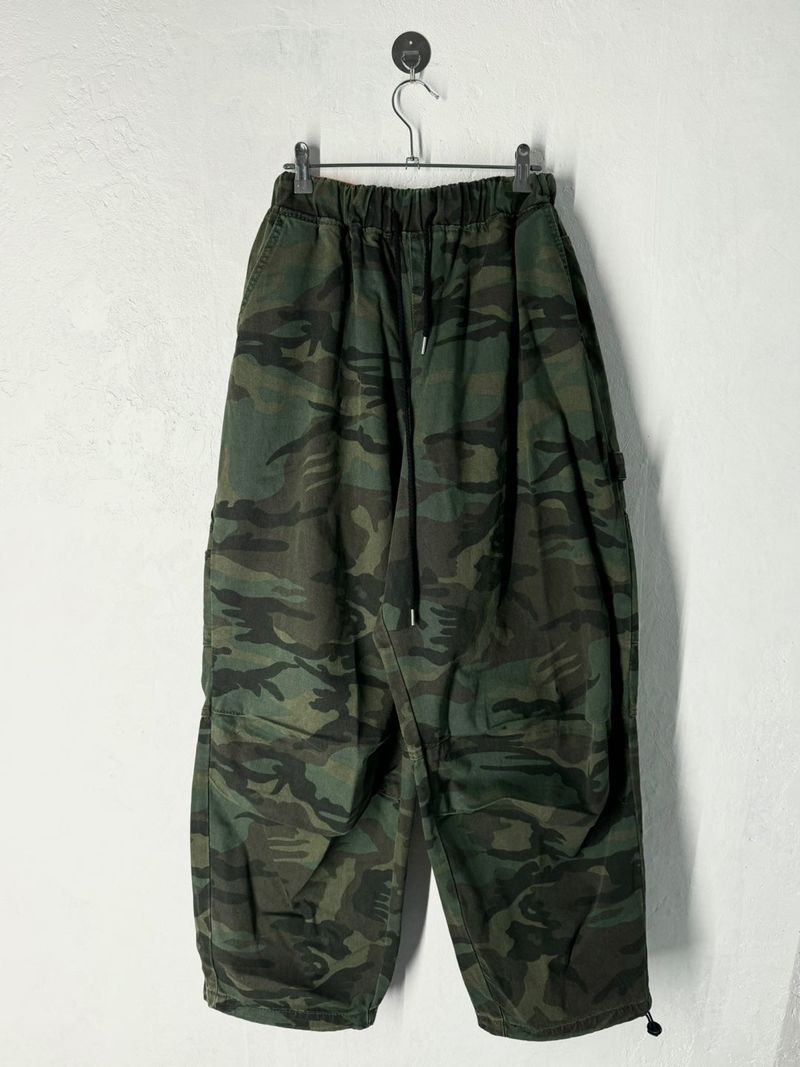 Camoufalge Carpenter Balloon Pants 2C