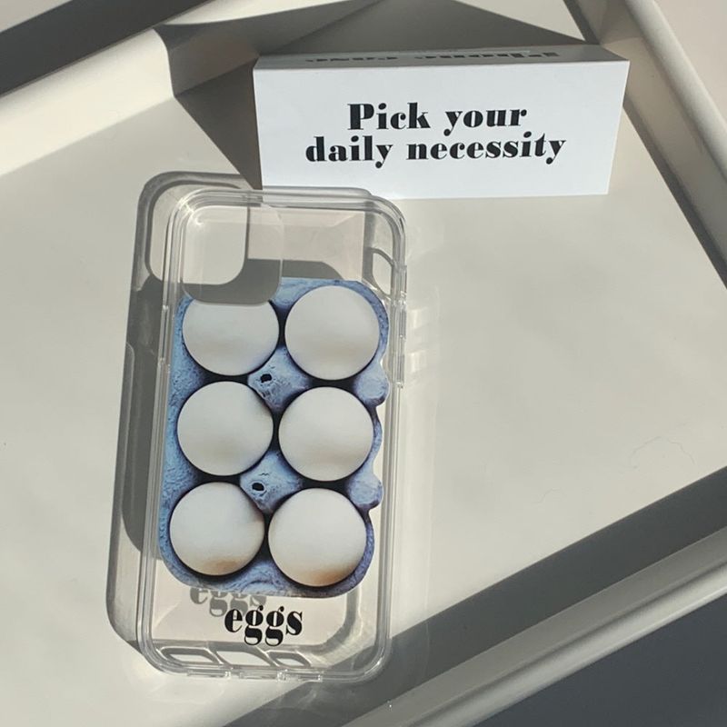 EGGS PHONE CASE (JELLY TYPE)