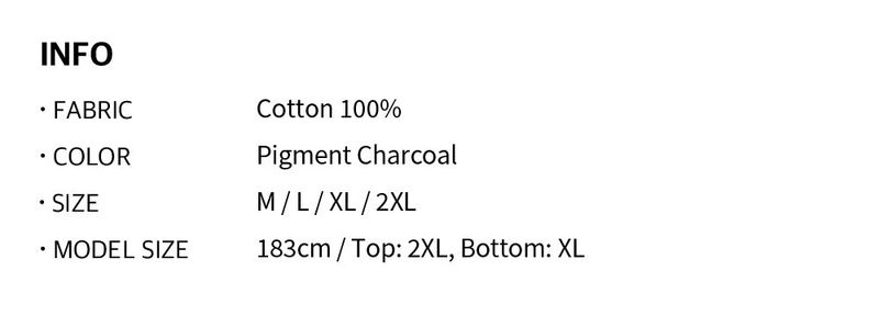 Crack Printed Pigment Short Sleeve Pigment Charcoal