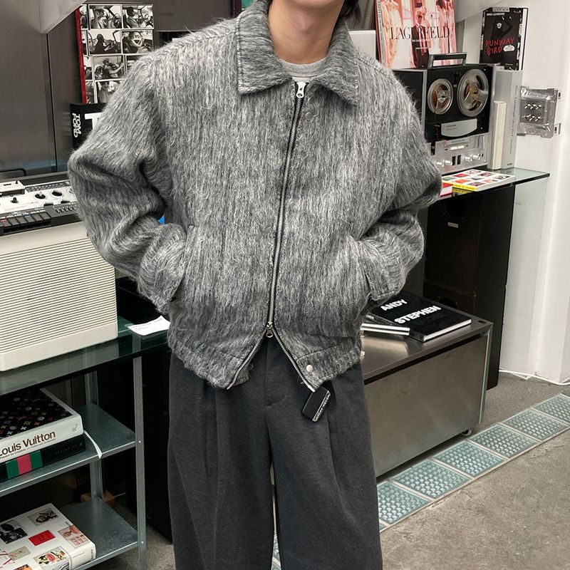 2 Low Wool Shaggy Blouson (2color)