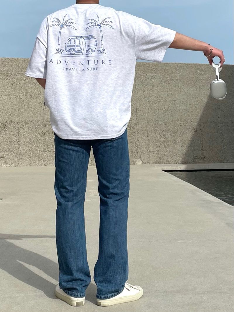 サマートラベルキャンピングTシャツ 