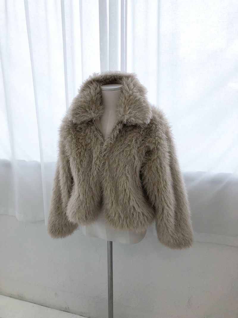 Swan Fur Jacket