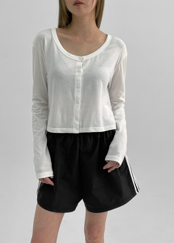 BLACKUP（ブラックアップ）の「[MADE] Media Round Neck Cardigan（Tops）」
