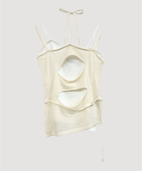 LAYERED KNIT CAMISOLE
