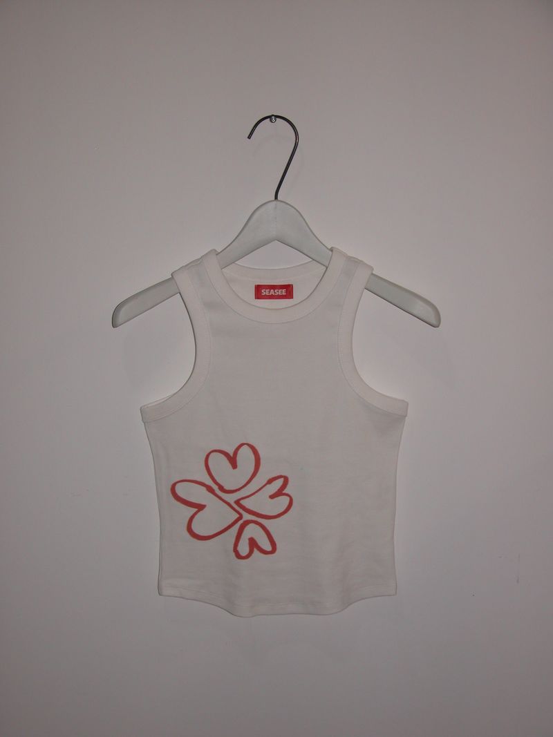  Heart four-leaf clover Sleeveless