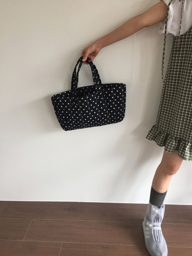 Quilted Dot Bag (4color)