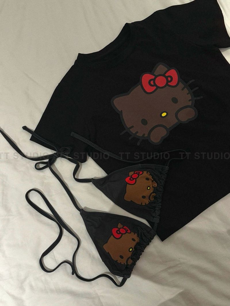 Kitty crop-T