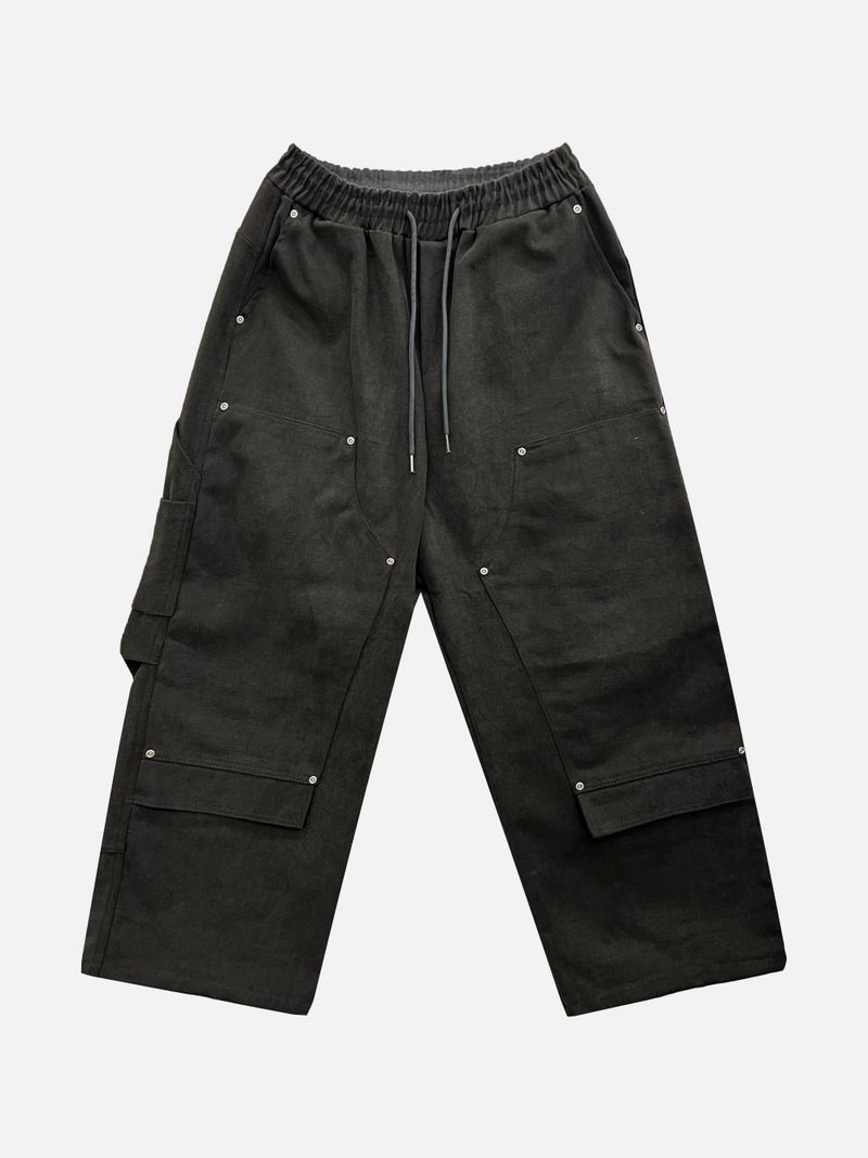 Clip double-knee carpenter pants 3C