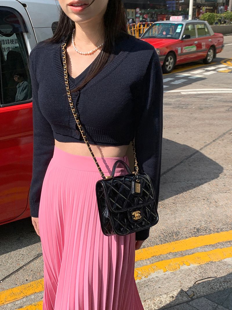 [MADE] LOVE MORE PINTUCK LONG SKIRT