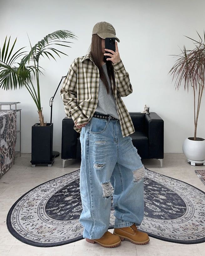 Ens Light Check Shirt