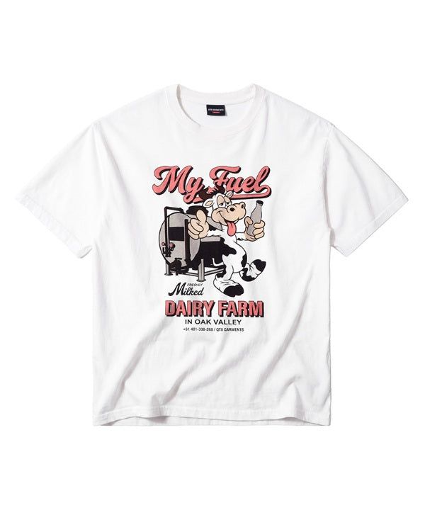 LB Dairy Farm Washed Tee (Ivory)