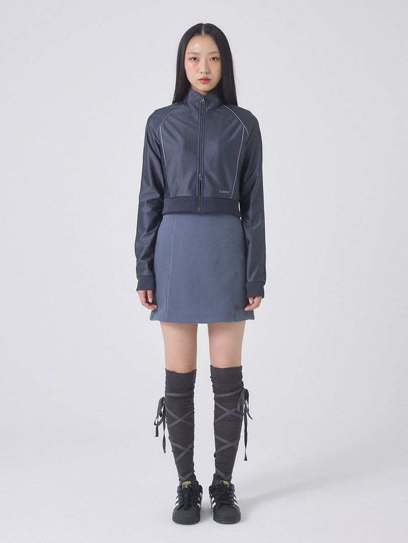 TUOMIO（トゥオミオ）の「SIDE LINED TRACK JACKET [CHARCOAL]（Jackets/Outerwear）」