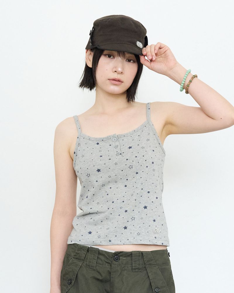 Galaxy Henley Sleeveless
