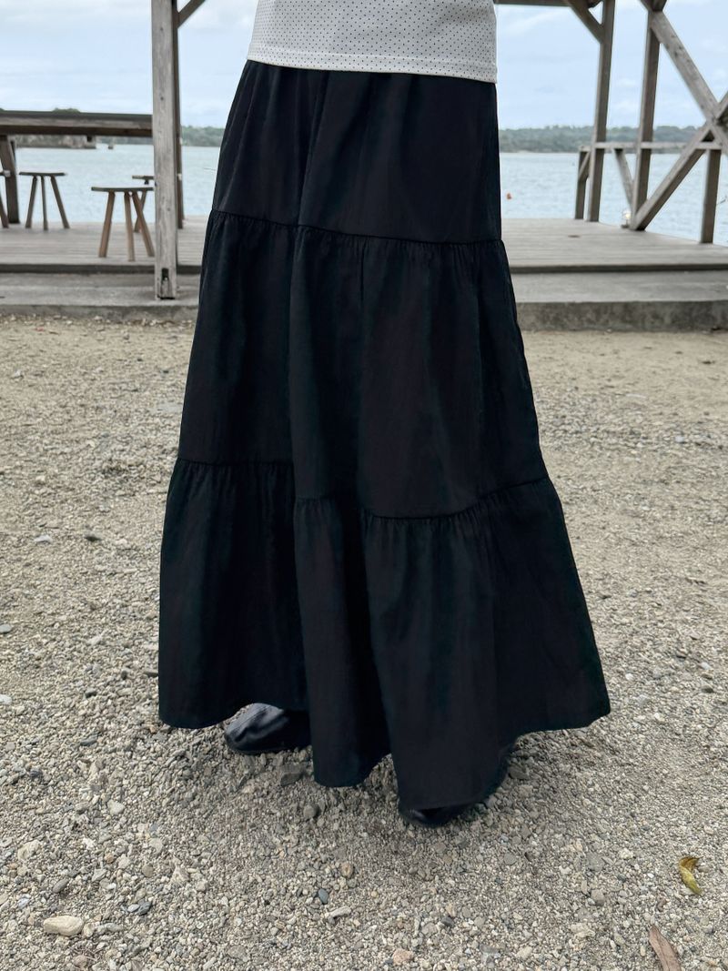 [Romantic💌] Pure Cancan Long Skirt