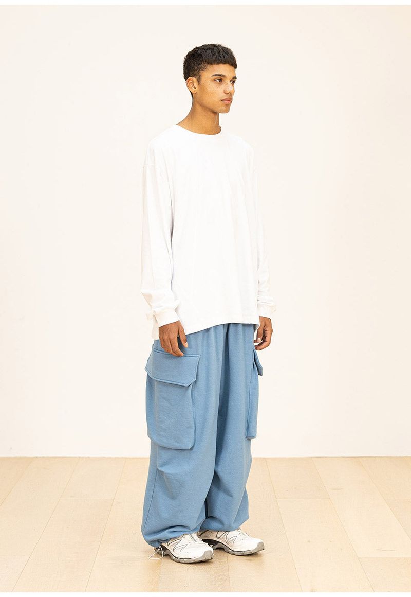 DIVISION WIDE CARGO STRING PANTS