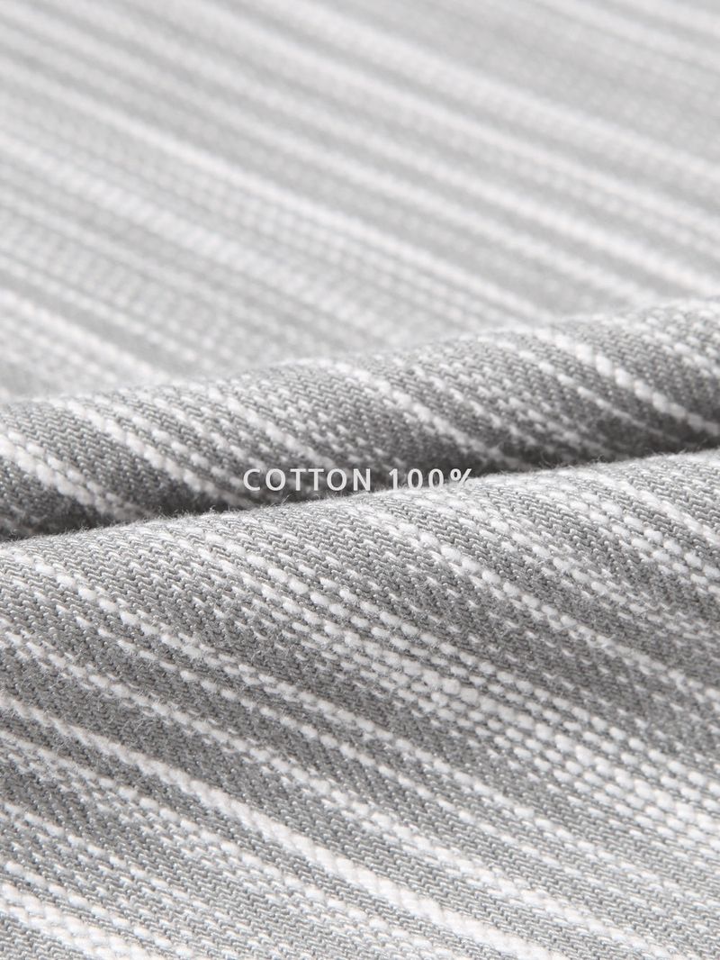 Lumin Stripe Cotton Pants 2C