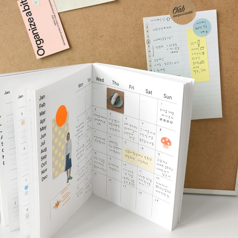 oab organize diary ver4 / soft cover