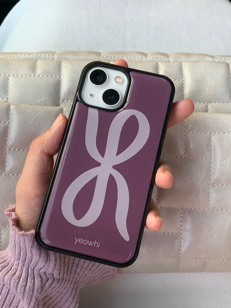 [MADE] yeowhi logo epoxy bumper case_violet