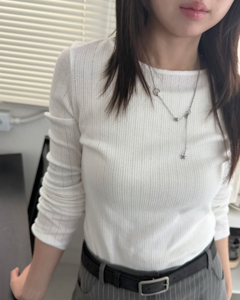 Star Shell Drop Necklace