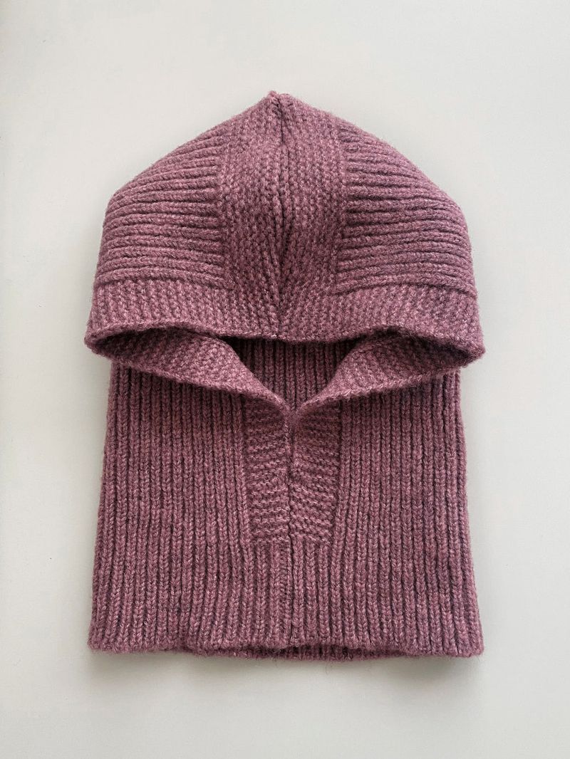 Knit balaclava