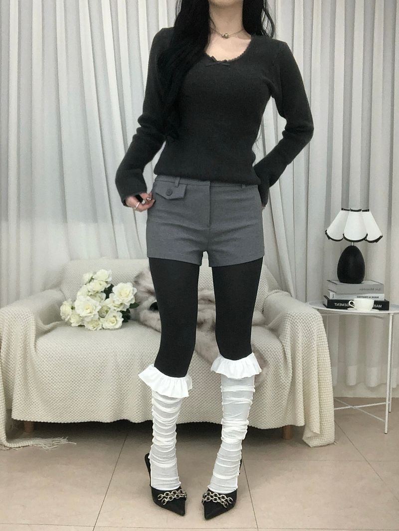Cozy Ribbon Sweater(3 colors)