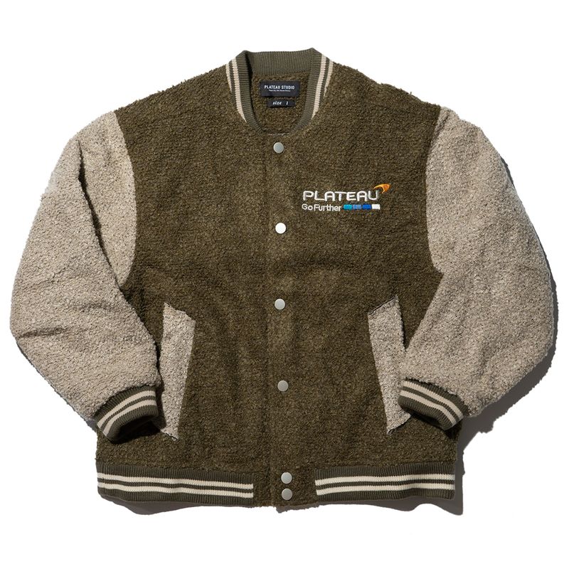 PLATEAU STUDIO（プラテウスタジオ）の「fluffy stadium jacket（Jackets/Outerwear）」