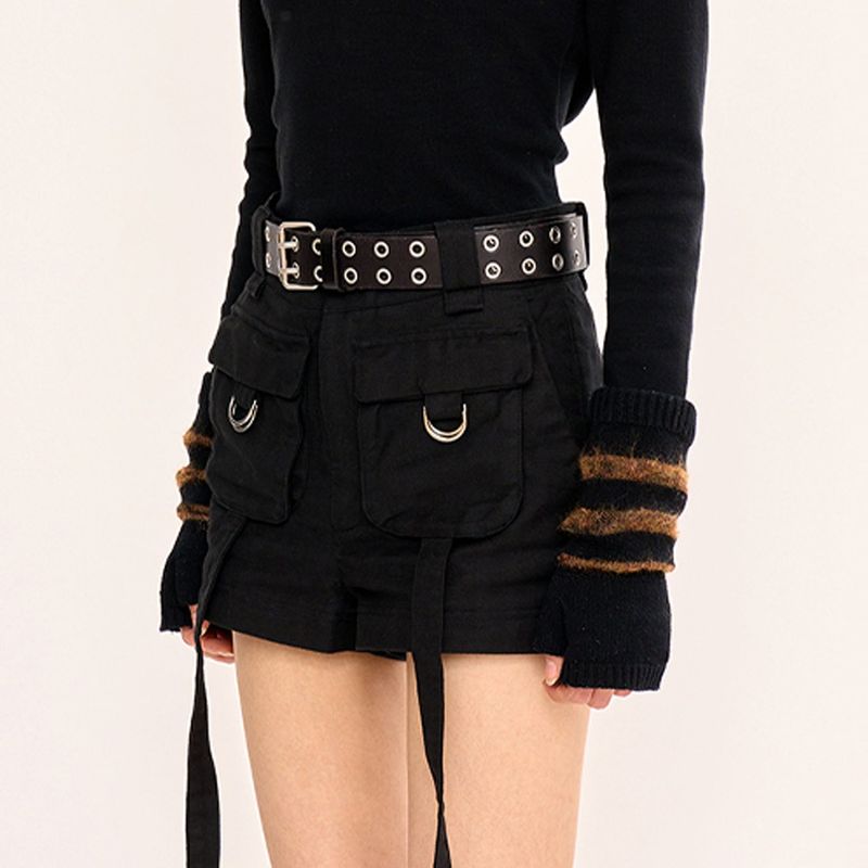 Multi-Pocket Short - Black
