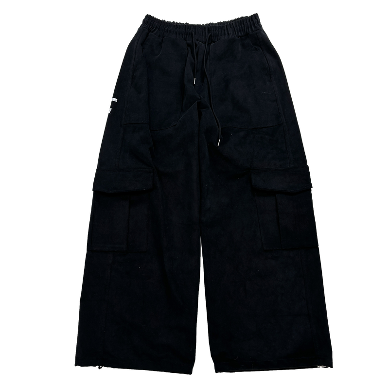 peach graphic cargo pants