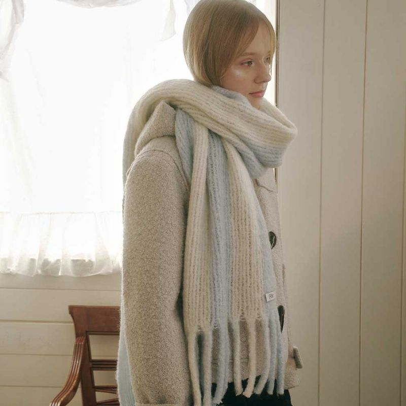 Multi Stripe Muffler - 3Color