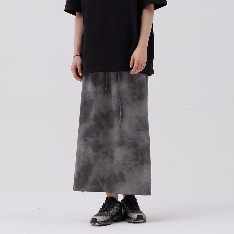 AACA（アカ）の「Tiedye Long Skirt Gray（Skirts）」