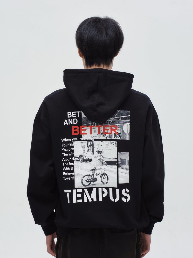 BIKE HOODIE [Black]