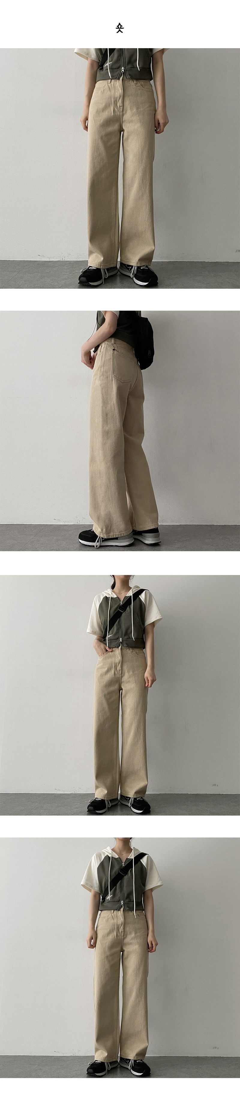 Machi Cotton Wide Pants