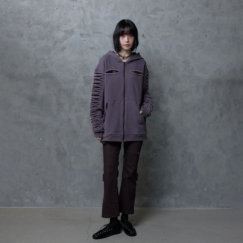 RIBBON POCKET ANKLE PANTS