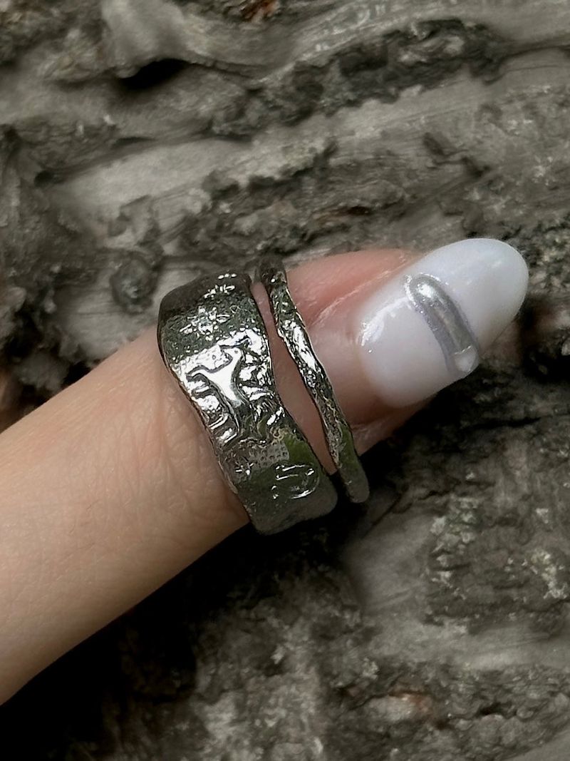 [NMIXX설윤 착용] Gallop Pony Open Ring