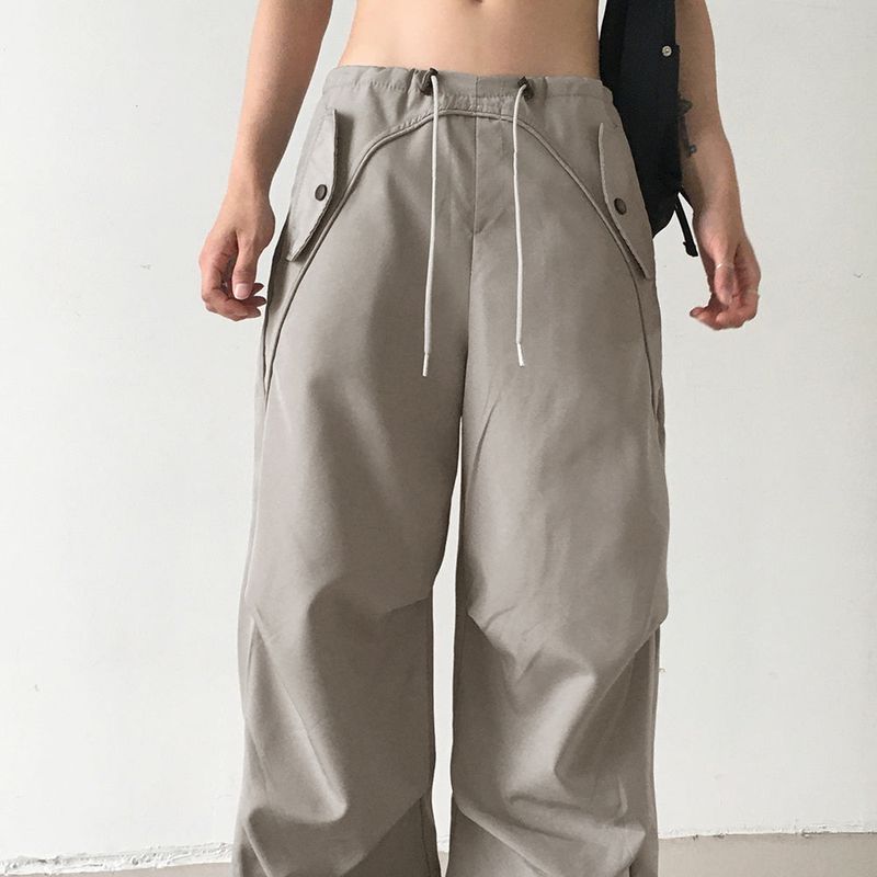 WONDER WONDER(ワンダーワンダー)の「Ronber Pocket String Slit Wide Two-Way Pants(Pants)」