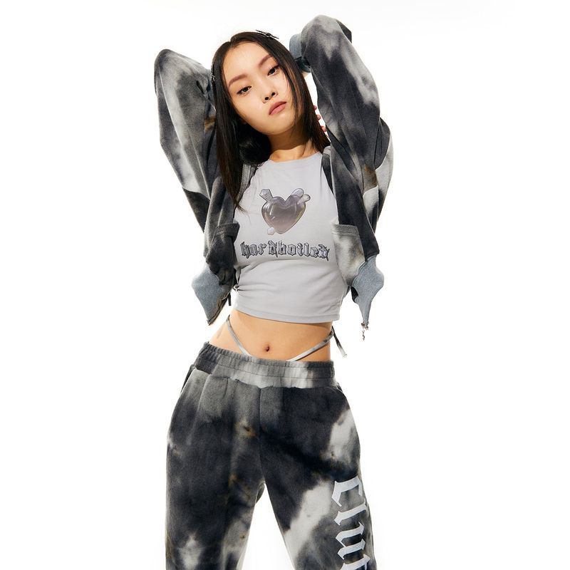 0 4 Tie Dye String Joggers