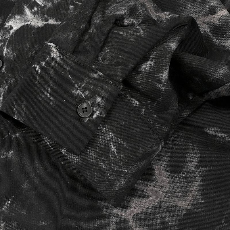 tie-dye shirt_black
