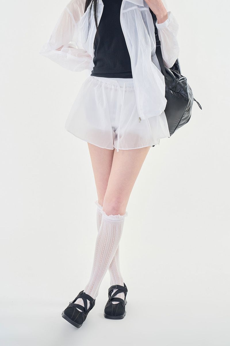 Raucohouse（ラウコハウス）の「Nysa lace pattern knee-socks（Fashion Accessories）」