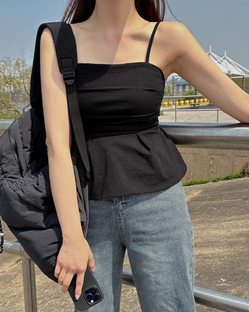 Econ shirring blouse