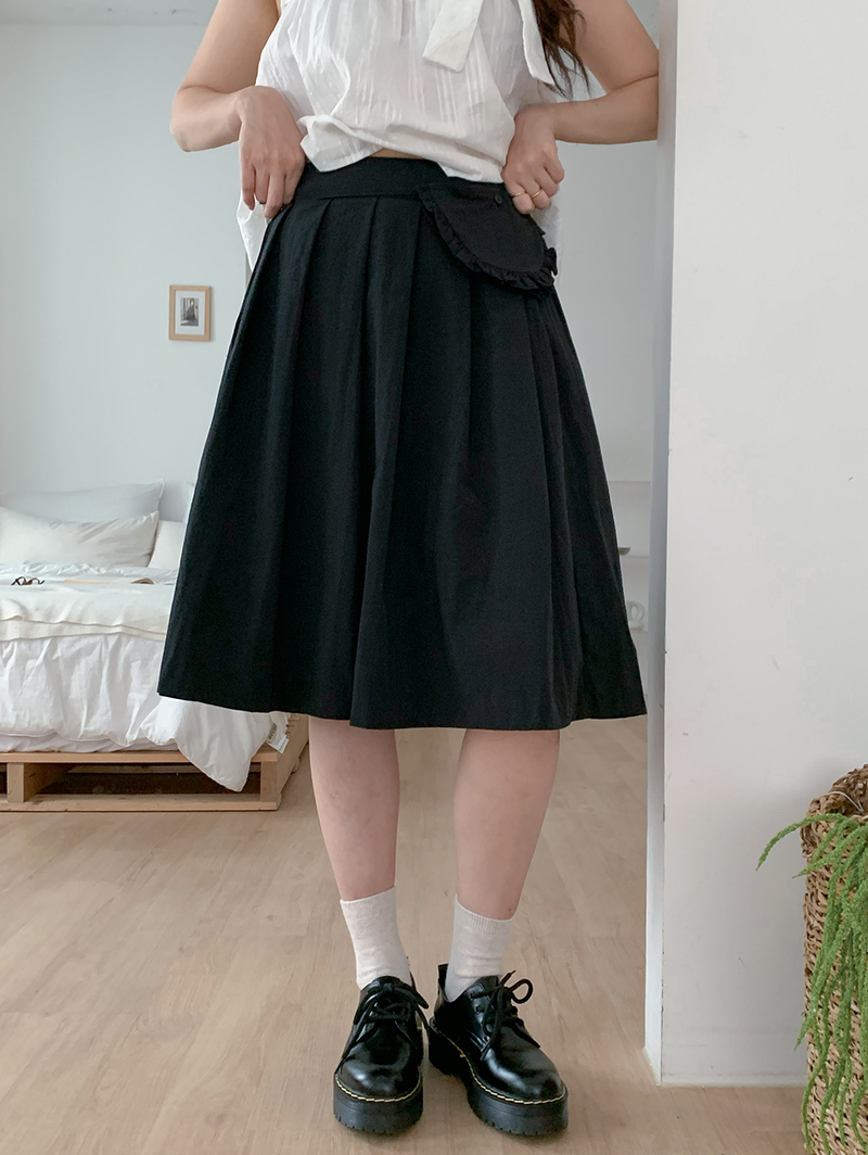 Sarah Midi skirt & bag set