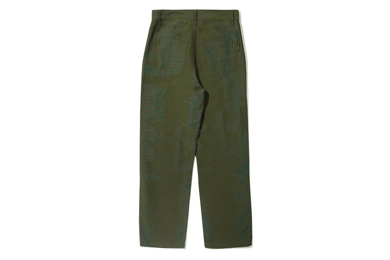 ROMANTIC STREET JACQUARD PANTS_KHAKI
