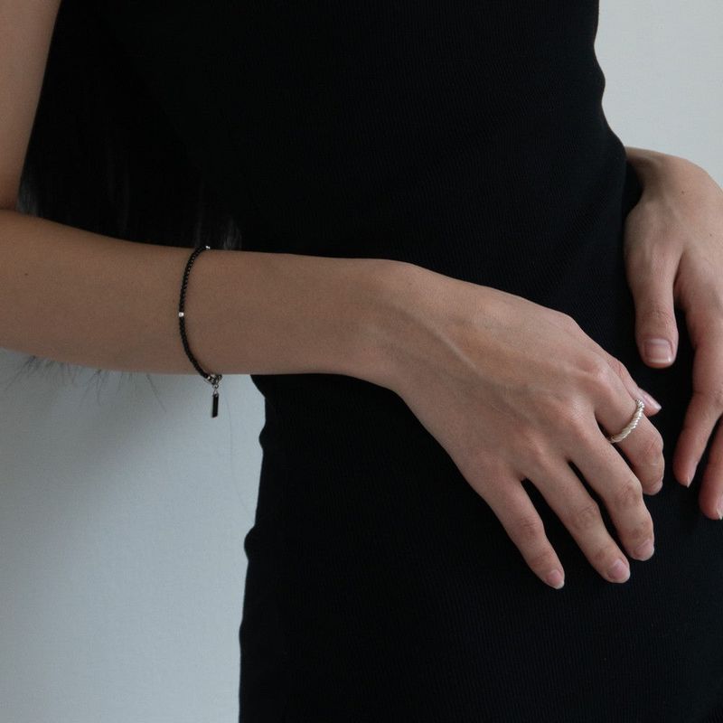 TWIN BRACELET BLACK